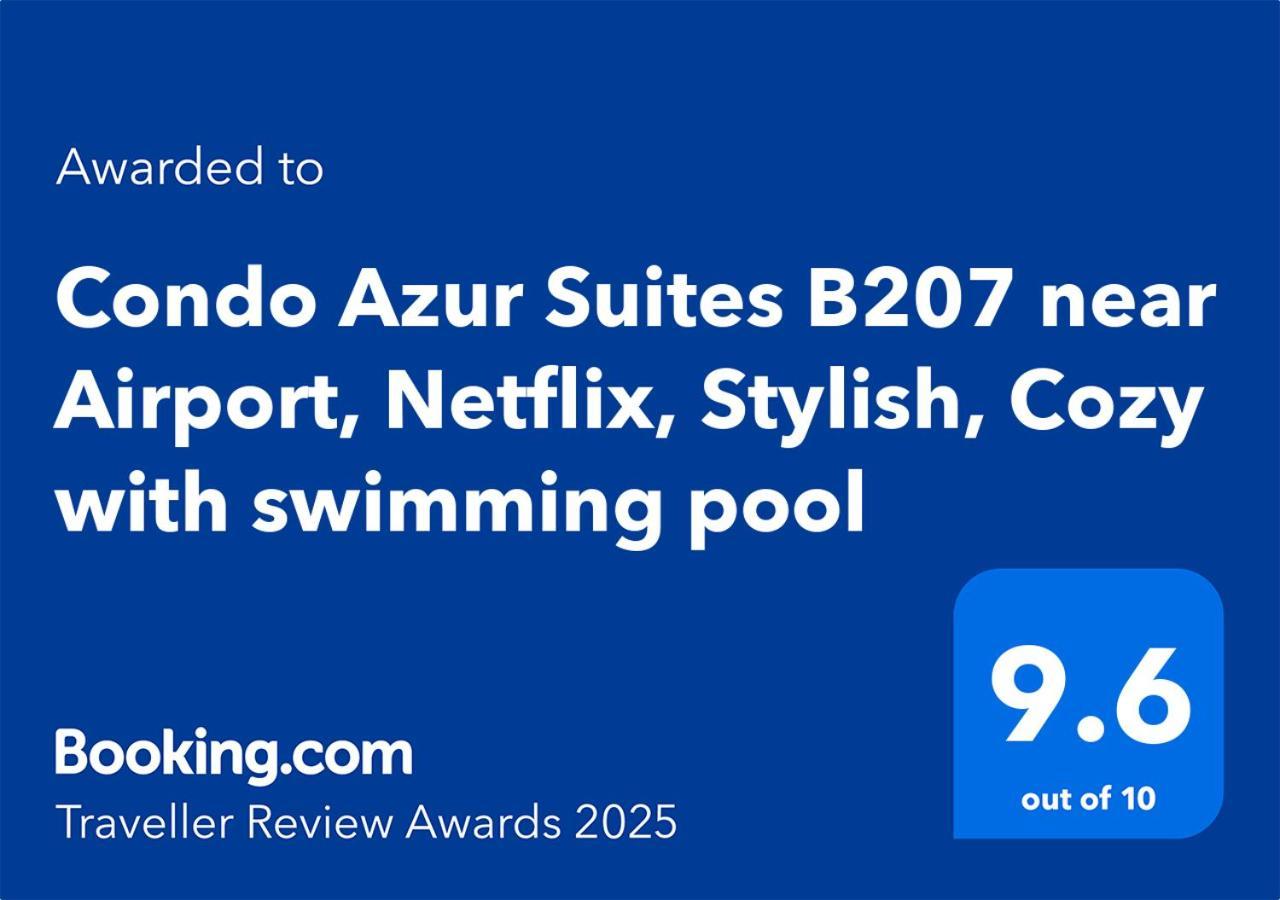 Condo Azur Suites B207 Near Airport, Netflix, Stylish, Cozy With Swimming Pool Lapu-Lapu City Eksteriør billede
